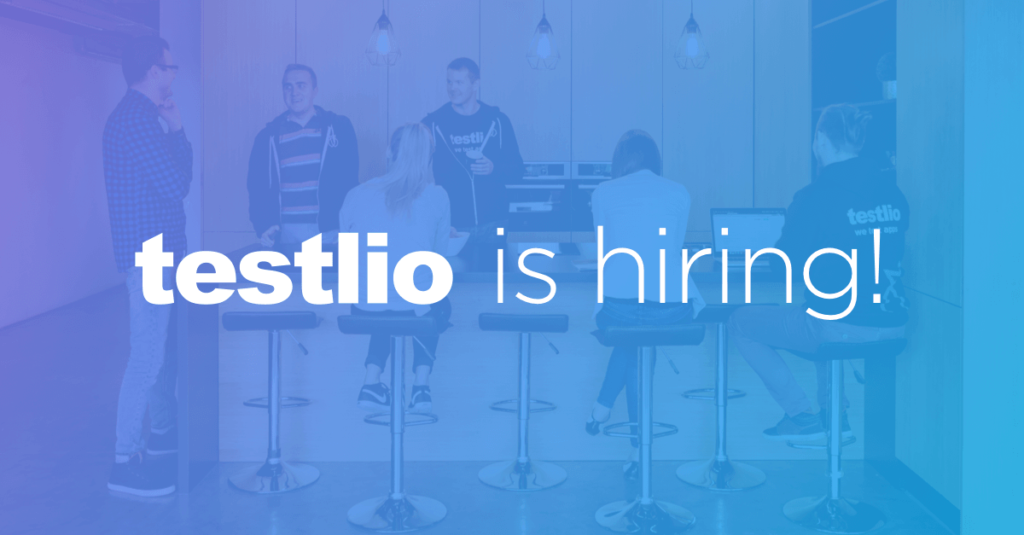 testlio is hiring!